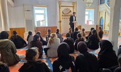 Oğuzlar’da öğrenciler camide buluştu
