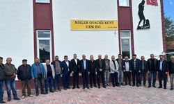 Mehmet Tahtasız Misler Ovacığı köyünde şükür duasına katıldı