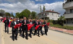 Ortaköy’de 19 Mayıs gençlik yürüyüşü düzenlendi