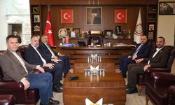 Tahtasız’dan Amasya Belediyesi’ne ziyaret