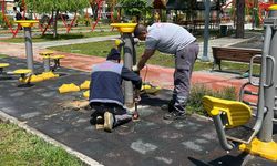 Osmancık Belediyesi’nden park ve çevre düzenleme çalışması