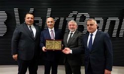 Çorum heyetinde VakıfBank Genel Müdürü Arslan’a ziyaret