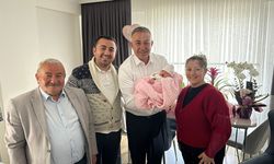 Milletvekili Tahtasız’dan Alin Doğa bebeğe “hoş geldin” ziyareti