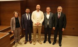 ÇTSO’dan Serkan Sabur’a hayırlı olsun ziyareti