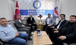 Öz Sağlık-İş Sendikası’ndan Sağlık-Sen’e hayırlı olsun ziyareti