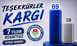 Fatih Okumuş: “Kargı’da yetkinin değişmeyen adresi Eğitim-Bir-Sen”