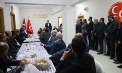 MHP Sungurlu teşkilatı muhtarlarla birlik yemeğinde buluştu