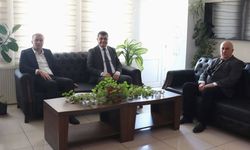 Kaymakam Dinçer’den oda ve kooperatiflere ziyaret
