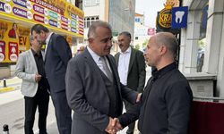 Yakup Alar’dan Azap Ahmet Sokak esnafına ziyaret