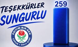 Eğitim-Bir-Sen'den Sungurlu Teşkilatı’na teşekkür