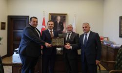 Çorum heyeti Genel Müdür Mehmet Gökhan Zengin’e ziyaret etti