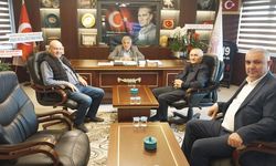 Esnaf temsilcilerinden Başkan Gür’e ziyaret