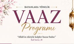Alaca Müftülüğü’nden bayanlara yönelik vaaz programı daveti