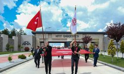 Hitit Üniversitesi’nden şehitler için vefa yürüyüşü