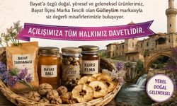 Bayat’ta yöresel ürünler kooperatifi açıldı