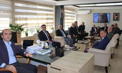 Tapu ve Kadastro personelinden Kaymakam Polat’a ziyaret