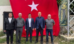Akören Köyü’nde yağmur ve şükür duası yapıldı