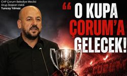 CHP’li Tuncay Yılmaz’dan Çorum FK’ya tebrik mesajı