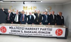 Çorum'da MHP bayramlaşmasına rekor katılım! Kongre süreciyle ilgili dikkat çeken açıklama