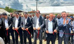 Eskiçeltek Köyü’nde taziye evi ve köy konağı dualarla açıldı