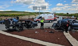 Çorum'da Hamamözü Kaymakamı kullandığı otomobille kaza yaptı, 5 kişi yaralandı