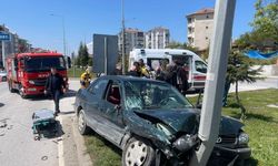 Çorum'da otomobil ile cip çarpıştı: 2 yaralı