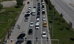 Çorum'da trafik tedbirleri araç yoğunluğunu azalttı