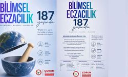 Çorum Eczacılar Odası'nın Bilimsel Eczacılığın 187. Yılını Kutlama Reklamı