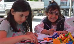 Çorum’daki Aile Festivali’nde çocuklar doyasıya eğlendi