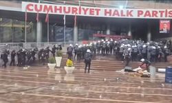 CHP Genel Merkezine Polis Müdahalesi