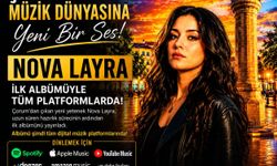 Çorum’dan dünyaya açılan müzik yolculuğu: Nova Layra’nın ilk albümü yayında