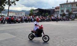 Osmancık’ta motosikletlilerden 19 Mayıs konvoyu