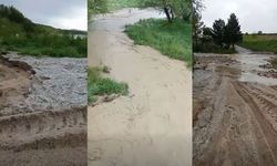 Çorum'da dolu ve sel felaketi: Köylerde büyük zarar oluştu