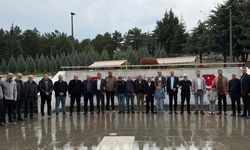 MHP’den Çorum Şehitliği’nde anlamlı buluşma