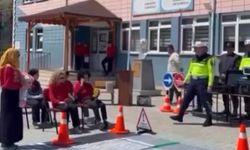 Gökdere İlk-Ortaokulu’nda trafik haftası etkinliği