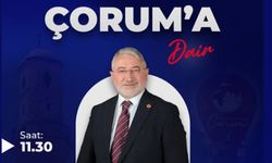 Başkan Aşgın Çorum’u Ülke TV’de anlatacak