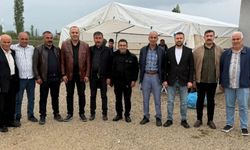 MHP heyeti Celilkırı Köyü’nde şükür duasına katıldı