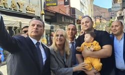 CHP'den Kubbeli Sokak esnafını ziyaret etti