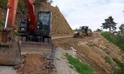 Yeşilgöl Yolunda Heyelan Müdahalesi Başladı