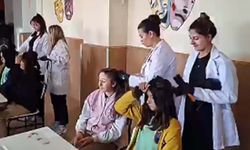 Meslek lisesi öğrencilerinden anlamlı dokunuş