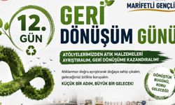 Çorum’da “Marifetli Gençlik” geri dönüşüm için harekete geçiyor