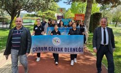 Çorum’da Dünya Çölyak Günü kapsamında farkındalık yürüyüşü