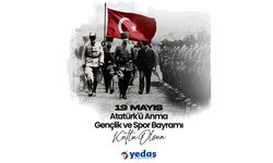 YEDAŞ 19 Mayıs Atatürk'ü Anma ve Gençlik Bayramı Kutlama Reklamı
