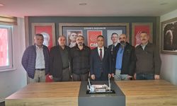 Alaca Büyük Keşlik Köyü Derneği’nden CHP ziyareti