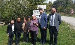 CHP’li Solmaz köy köy gezip annelere karanfil dağıttı