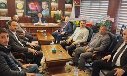 Yeniden Refah Partisi’nden ÇESOB Başkanı Recep Gür’e ziyaret