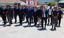 MHP heyetinden Kargı'ya geniş katılımlı ziyaret
