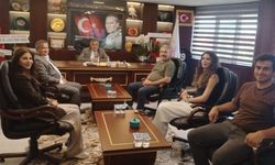 ÇESOB Başkanı Recep Gür’e bayram ziyareti