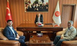 Çorum İHH'dan İl Müftüsü Şahin Yıldırım'a ziyaret