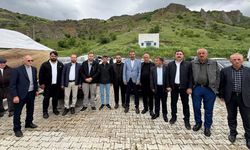 Dağönü Köyü'ndeki yağmur duası yapıldı